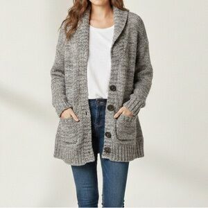 Women’s ROXY Button Up Knit Sweater